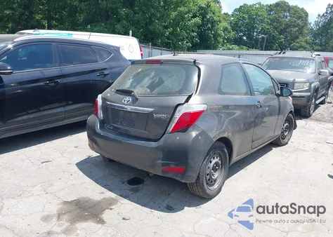 2012 Toyota Yaris L z USA, uszkodzony, nr VIN JTDJTUD39CD512358